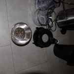 Sokowirówka rozebrana i gotowa do mycia